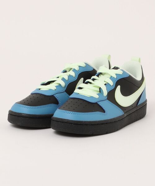 スニーカー 「NIKE」コート ボロー LOW リクラフト GS キッズ 子供 男の子 女の子の画像