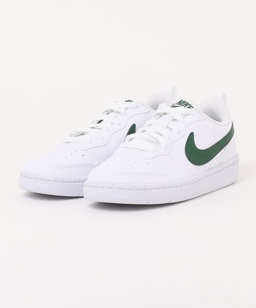 スニーカー 「NIKE」コート ボロー LOW リクラフト GS キッズ 子供 男の子 女の子の画像