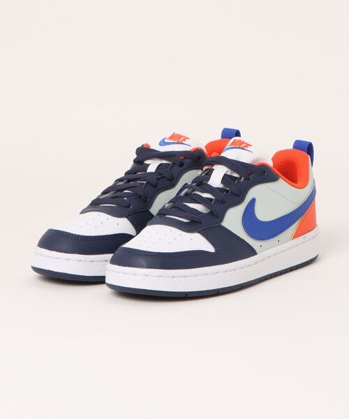 スニーカー 「NIKE」コート ボロー LOW リクラフト GS キッズ 子供 男の子 女の子の画像