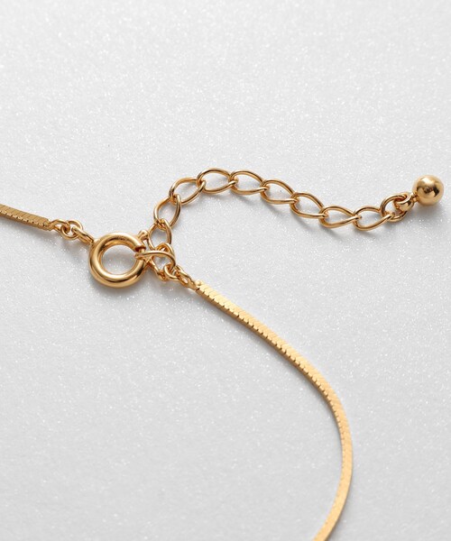 COCOSHNIK ブレスレット シルバー ハンギングマルチチェーン ブレスレット（ブレスレット