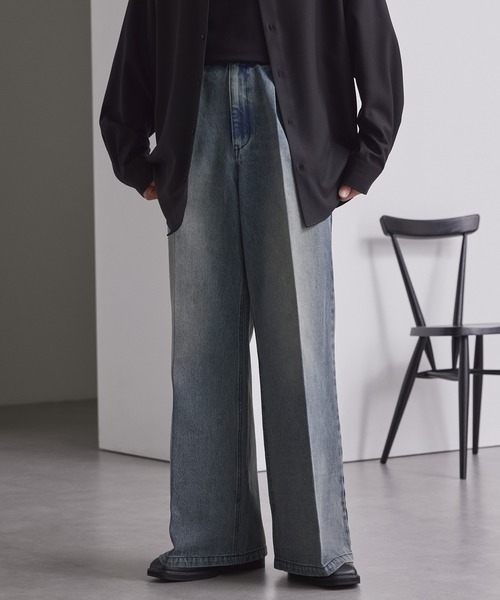 MONO-MART（モノマート） ジーンズ ヴィンテージメイクタックフレア