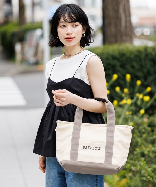 新品　BAYFLOW BAYFLOW｜[サブバッグやランチバッグに]SサイズショルダーZIP