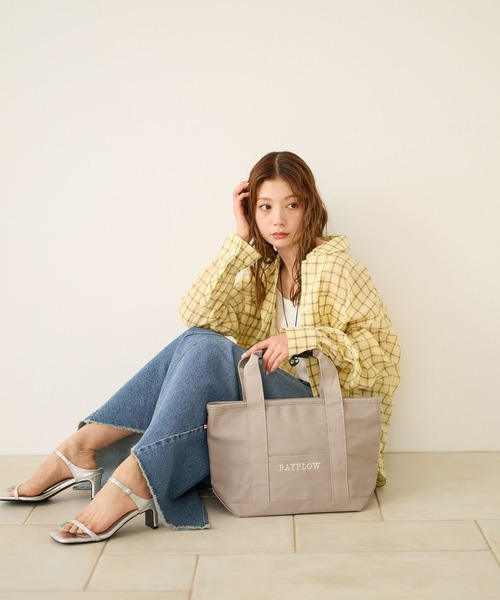 BAYFLOW（ベイフロー） トートバッグ 「A4サイズ収納可」ショルダーZIP