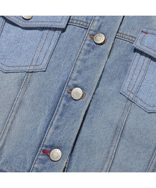 ☆韓国の人気☆【KIRSH】☆UNI WASHING CROP DENIM JACKE.T☆ デニムジャケット gジャン KIRSH UNI WASHING CROP DENIM JACKET
