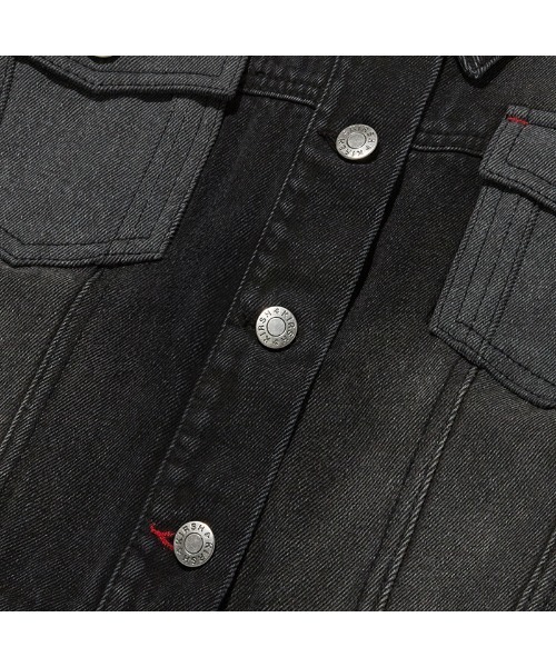デニムジャケット gジャン KIRSH UNI WASHING CROP DENIM JACKET