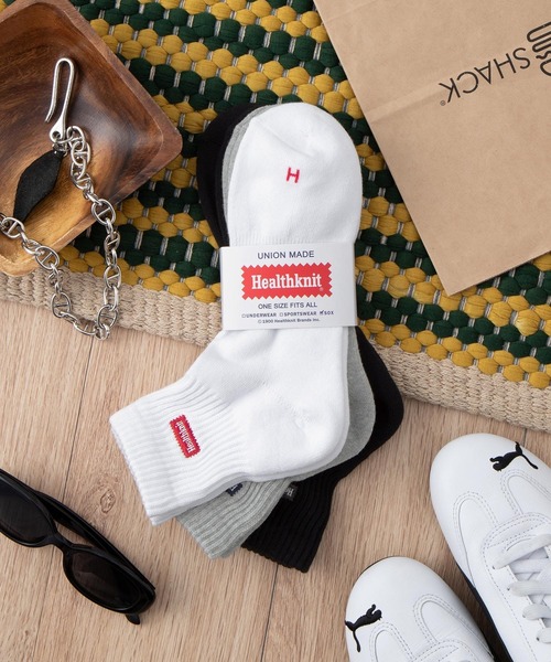 Healthknit 靴下 「Healthknit/ヘルスニット」3足セット