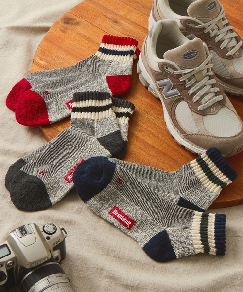 Healthknit（ヘルスニット） 靴下 「Healthknit/ヘルスニット」3足