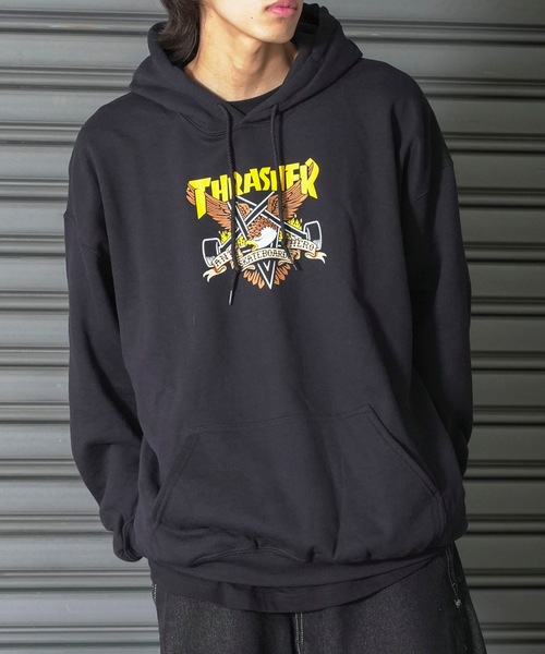 THRASHER パーカー ANTIHERO SKATEBOARDS EAGLEGRAM HOODIE SWAT