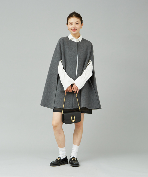 Rouge vif（ルージュ ヴィフ） ポンチョ 「40周年」ウールカシミヤ