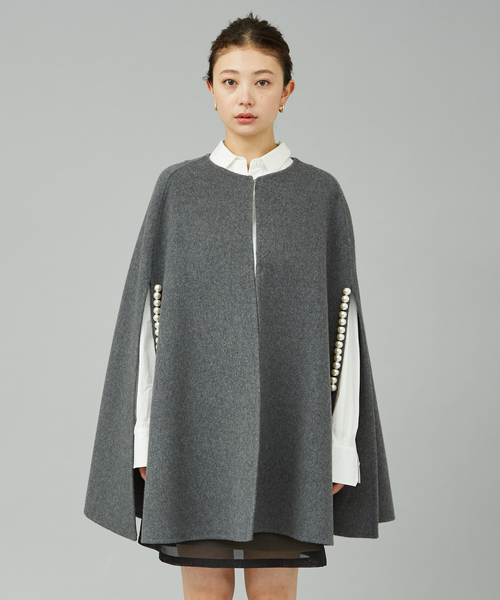 Rouge vif（ルージュ ヴィフ） ポンチョ 「40周年」ウールカシミヤ