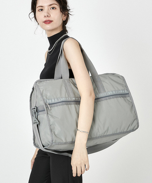 LeSportsac ボストンバッグ DELUXE LG WEEKENDER ドーブグレー