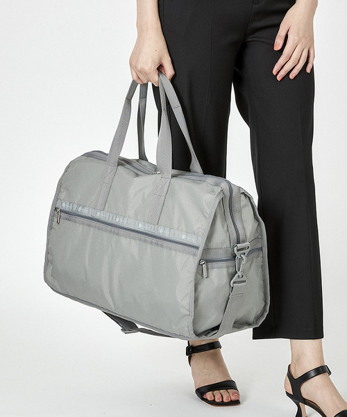 ■LeSportsac■DELUXE LG WEEKENDERドーブグレー LeSportsac ボストンバッグ DELUXE LG WEEKENDER ドーブグレー