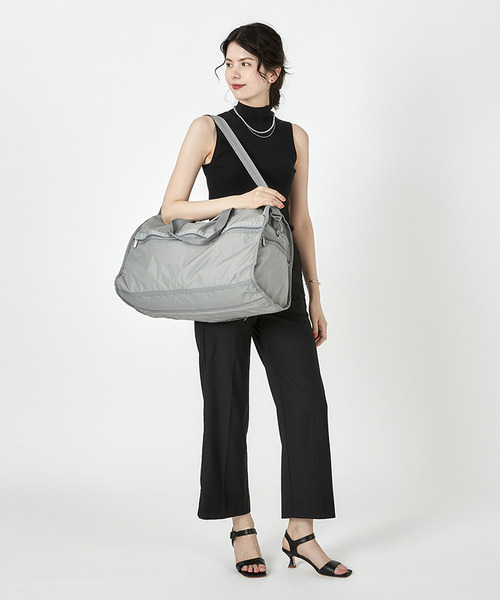 ■LeSportsac■DELUXE LG WEEKENDERドーブグレー DELUXE LG WEEKENDERサンダークロスデボス（ボストンバッグ