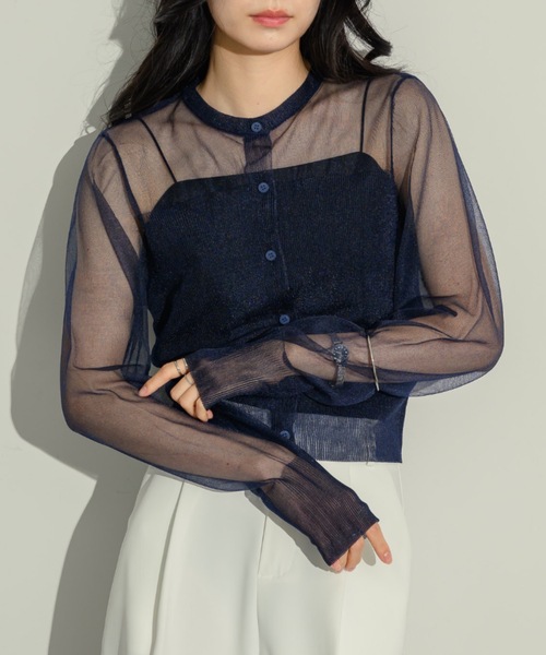 UNDERCOVER 07SS Purple期 コルセット調 カーディガン □ UNDERCOVER アンダーカバー 07ss purple期 パープル期 薔薇 バラ