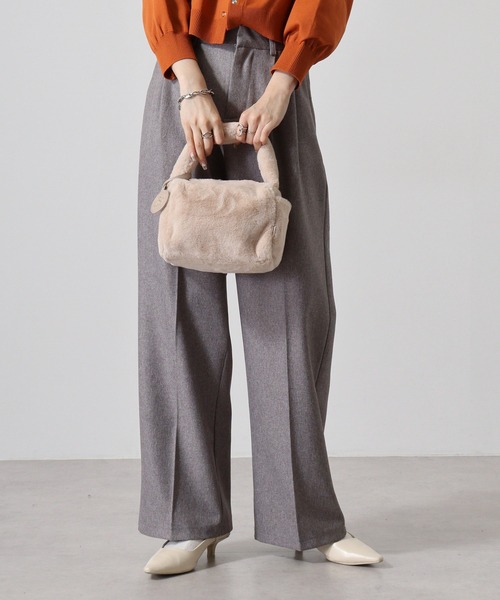 ROOTOTE（ルートート） トートバッグ フェイクファー2WAYミニトート 
