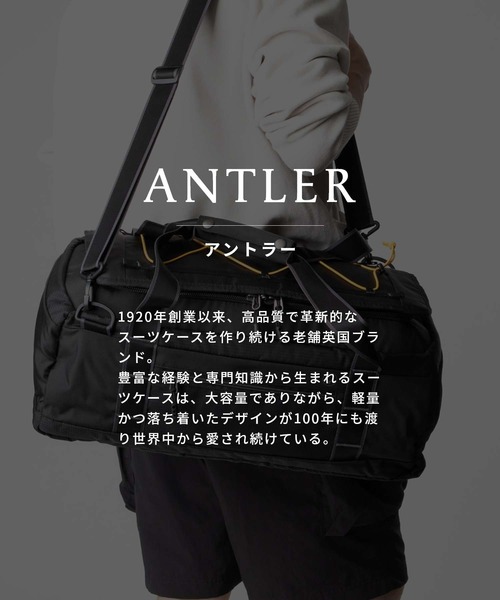 ANTLER ボストンバッグ ANTLER Bamburgh Cabin Size Duffel アントラー