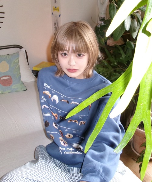 トレーナー スウェット Assortment graphic sweat レディース