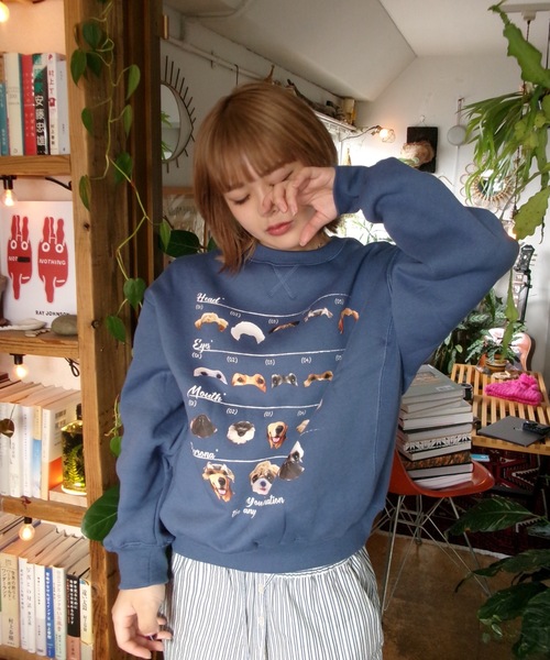 トレーナー スウェット raglan assortment sweat レディース メンズ トレーナー スウェット Assortment graphic sweat レディース
