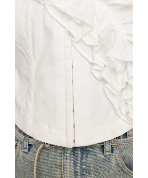 ブラウス シャツ Skylight print collarless blouse レディース ブラウス｜トップス｜NOLLEY'S MALL（ノーリーズ モール）