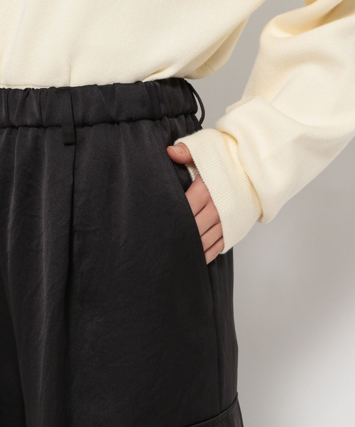 LOWRYS FARM（ローリーズファーム） カーゴパンツ サテンドロスト