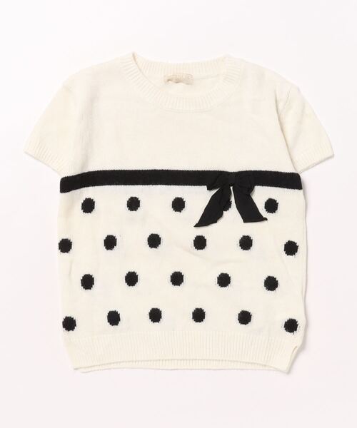 モナリザベベ　トップス キッズ 子供服 女の子 MONNALISA ニット セーター モナリザトップス キッズ 子供服