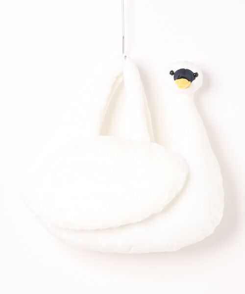 PINK HOUSE（ピンクハウス） トートバッグ SWAN LAKE ぬいぐるみバッグ