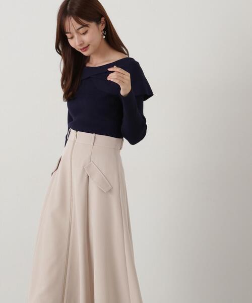 PROPORTION BODY DRESSING スカート フロントファスナーフレア