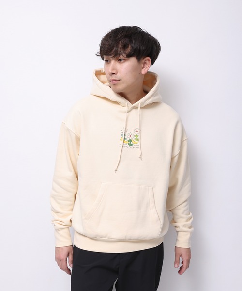 パーカー 「復刻」”NATURE” hakowasa 裏起毛パーカー レディース メンズ