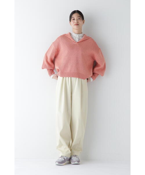 human woman（ヒューマンウーマン） ブラウス シャツ スタンドフリル