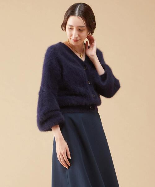 「martinique」 ニットカーディガン FREE ライトグレー レディース_画像5