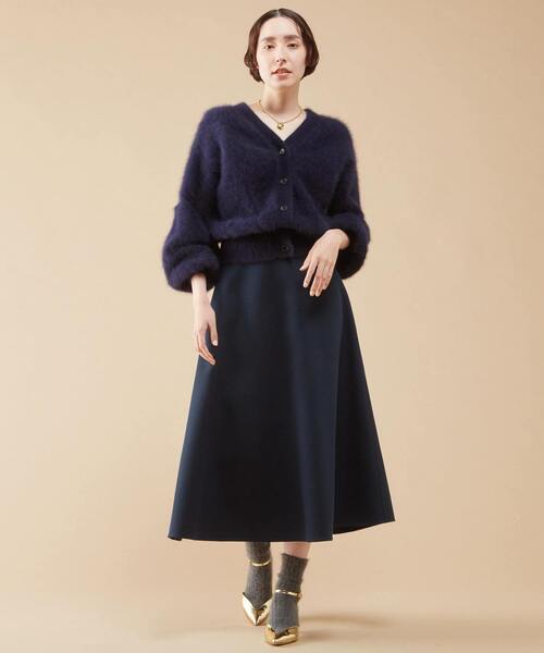 「martinique」 ニットカーディガン FREE ライトグレー レディース_画像7