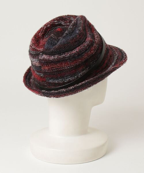 「OVERRIDE」 ハット 57cm レッド メンズ_画像2