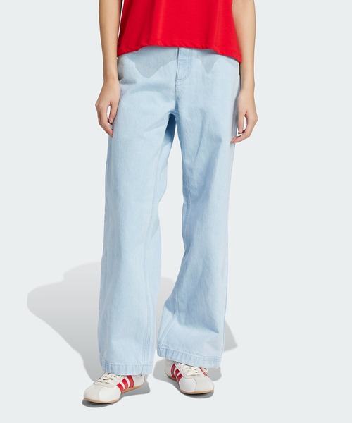 プレミアムエッセンシャルズデニムアディダストラックadidasOriginals アディダス プレミアム エッセンシャルズ デニム トラックトップ