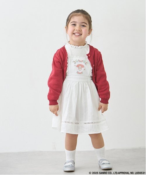 petit main ワンピース ジャンパースカート 「サンリオ」エプロン  