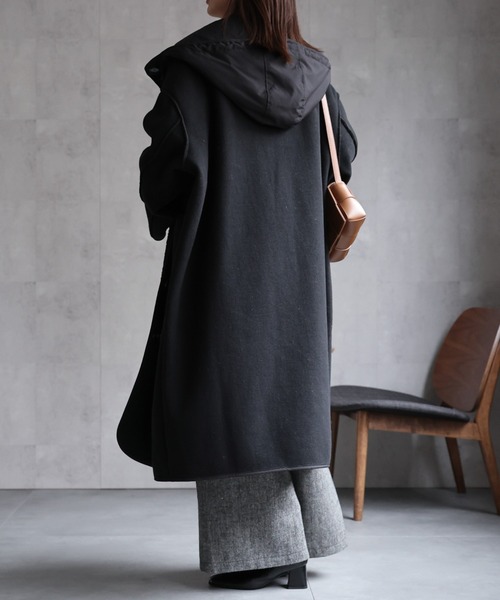 「CREARE -LINO-」 コート FREE チャコール レディース_画像5