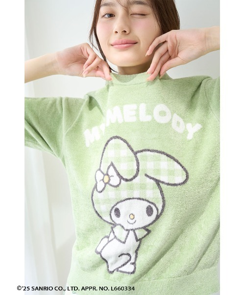 SNIDEL HOME パジャマ ルームウェア 「MY MELODY」ニットプル