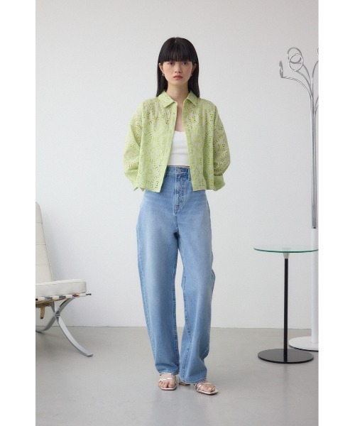 AZUL BY MOUSSY ダークグレー ストレートデニム AZUL BY MOUSSY ジーンズ デニム デニムパンツ DENIM ストレート