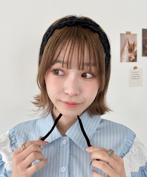 MARINE SERRE ヘアバンド BLACKPINK ジェニー着用 51DlzxHG3GL._UF350,350_QL50_.jpg