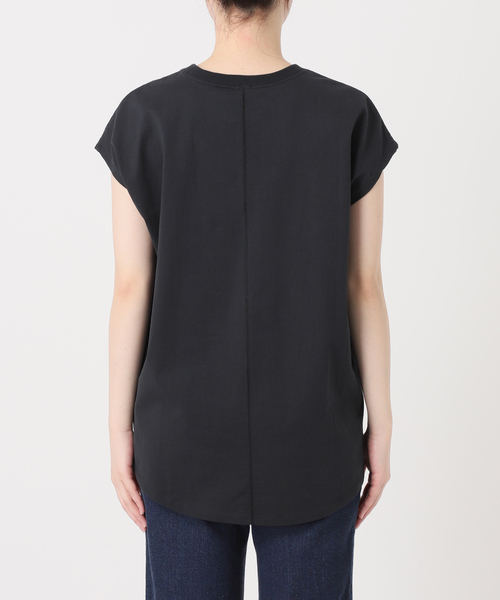 極美品✨IENA ラウンドテールプルオーバー 白 カットソー 追加4》ラウンドテールプルオーバー（Tシャツ／カットソー