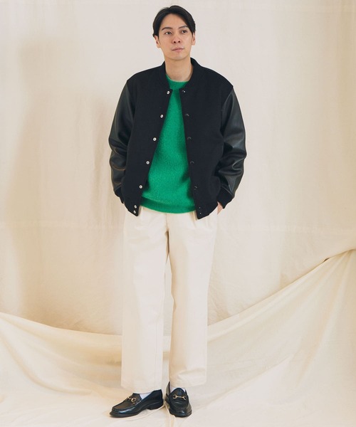 極美品 スタジャン L アーバンリサーチ ID URBAN RESEARCH アーバンリサーチ iD スタジャン 羊革 サイズL - メルカリ