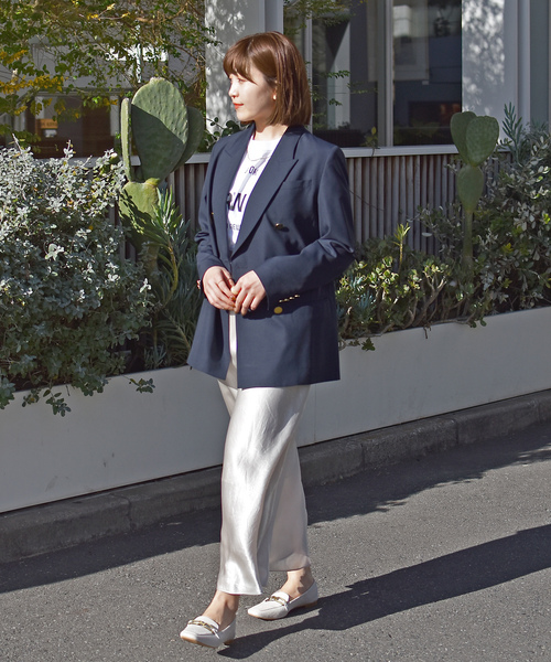 「PICHE ABAHOUSE」 フラットパンプス 37 オフホワイト レディース_画像4