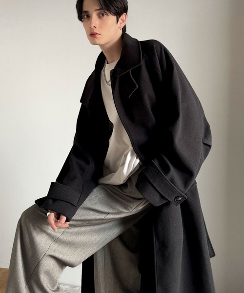 classicalelf（クラシカルエルフ） ステンカラーコート コート 魅せ方