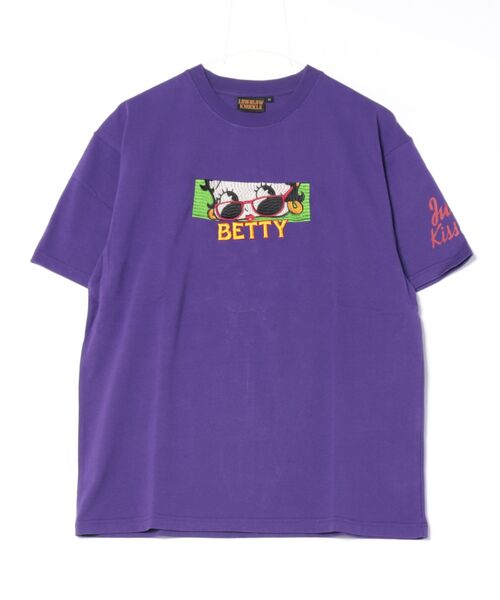 BETTY BOOP（ベティ ブープ） tシャツ LOWBLOW KNUCKLE / ローブロー