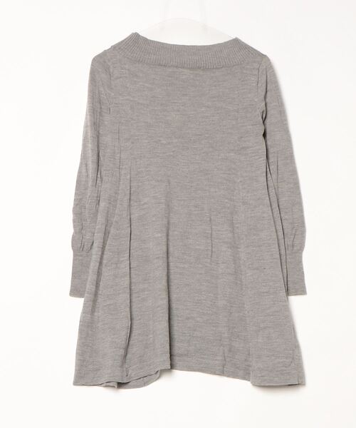 「H.A.K」 ニットワンピース - グレー レディース_画像2