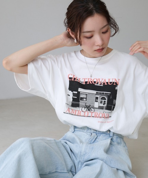 TheNewYouthPark プリントTシャツ 自分でデザインできるオリジナル Tシャツ✨ プリントの部分が
