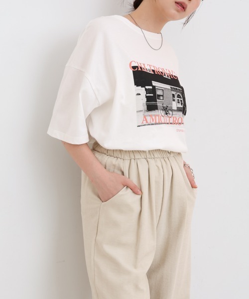 babaco フォトTシャツ 半袖 babaco フォトTシャツ 半袖 - メルカリ