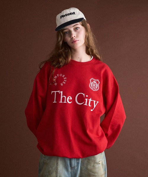 「WISH FOR EVER」 スウェットカットソー SMALL ネイビー メンズ