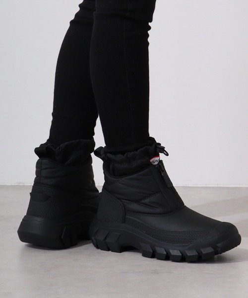 HUNTER（ハンター） ブーツ 25cm ブラック レディース : ZOZOTOWN