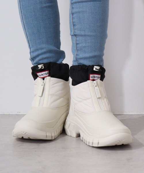 HUNTER（ハンター） ブーツ 25cm ブラック レディース : ZOZOTOWN