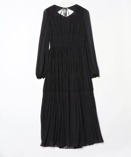 ●日本正規品● 「Her to lip Her to」 レディース ブラック M 長袖ワンピース ワンピース